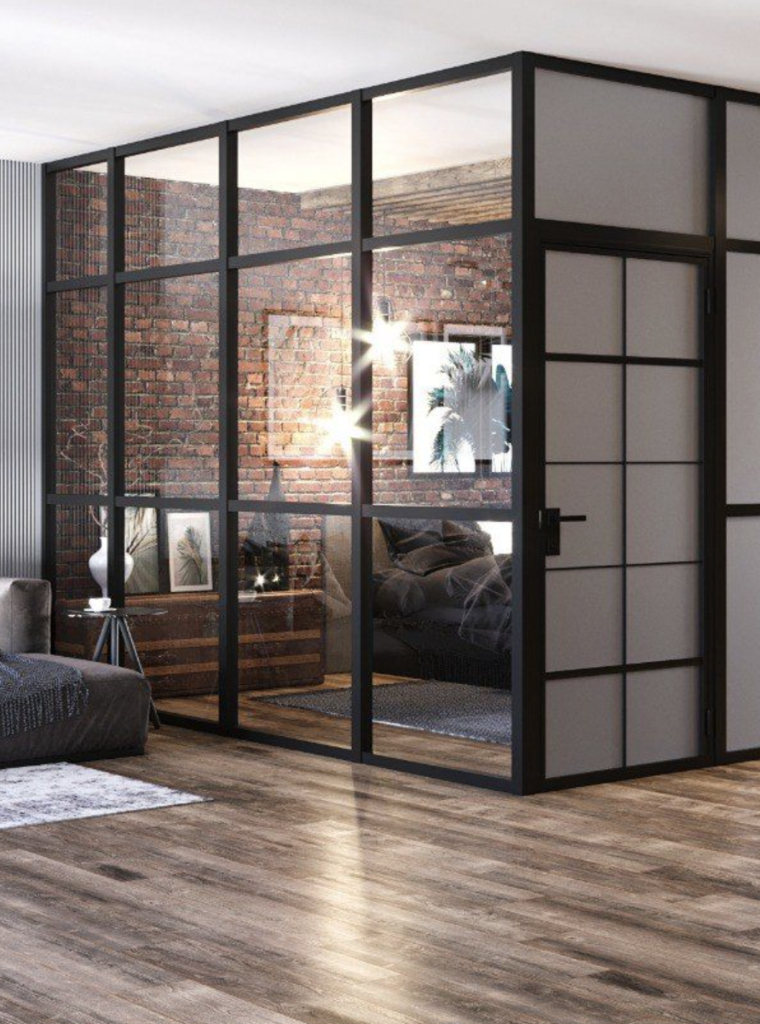 Распашные перегородки LOFT